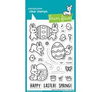 Lawn Fawn LF3077 Eggstraordinary Easter 4X6 Clear Stamp Set