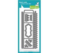 Lawn Fawn LF3372 Platform Pop-Up Picket Fence Wrap Around Dies