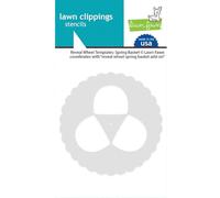 Lawn Fawn LF3666 Reveal Wheel Templates: Spring Basket Templates