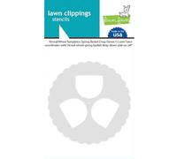 Lawn Fawn LF3667 Reveal Wheel Templates: Spring Basket Drop-Down Templates