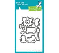 Lawn Fawn LF3894 Caroling Mice Lawn Cuts Coordinating Dies