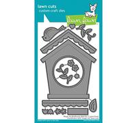 Lawn Fawn Magic Iris Birdhouse Add-On Custom Craft Dies