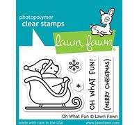 Lawn Fawn Oh What Fun 2X3 Clear Stamp