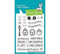 Lawn Fawn Peas On Earth 3X4 Clear Stamp Set