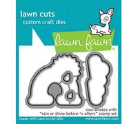 Lawn Fawn Rain Or Shine Before 'N Afters - Lawn Cuts Custom Craft Dies