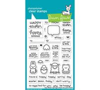 Lawn Fawn Say What? Spring Critters 4X6 Clear Stamp Set