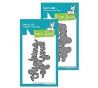 Lawn Fawn Scripty Thinking of You & Outline Add-On Dies, Bundle of 2 Items