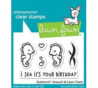 Lawn Fawn Seahorsin' Around Clear Stamp Set LF1967