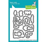 Lawn Fawn Spooky Village Lawn Cuts Custom Craft Dies