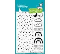 Lawn Fawn Starry Backdrops 4"x6" Clear Stamps LF664