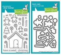 Lawn Fawn"Sweet Christmas" Clear Stamp and Die Set
