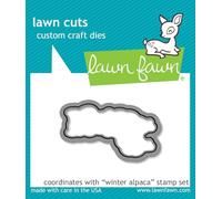 Lawn Fawn Winter Alpaca - Lawn Cuts Custom Craft Dies