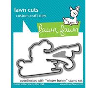 Lawn Fawn Winter Bunny - Lawn Cuts Custom Craft Dies