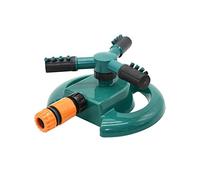 Lawn Irrigation Garden Watering Garden Sprinkler Automatic Watering Lawn Lawn 360 Degree Rotating Sprinkler 3 Nozzles Three Arm Garden Irrigation System (Color : 19mm)