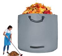 Lawn Leaf Bags - Oxford Fabric Yard Trash Can Pagouche Large Thick Weatherproof Garden Bag for Agricultural Balcony Planting Greenhouse Composting