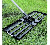 Lawn Leveling Rake, 213cm,76x25cm Level Lawn Tool, Heavy Duty Effort