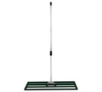 (100cm, Green) Lawn Leveller 50cm 100cm Rake Extendable 1.9m