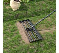 Lawn Levelling Rake with 213cm Stainless Steel Handle