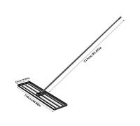 Lawn Levelling Rake with 213cm Stainless Steel Handle