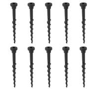 Lawn Mow er Charging Station Screws, 10Pcs Ground Hooks Compatible - Husqvarna Automower 105/305 / 308, Accessories for Lawnmowers, Secure Ground Installation, for Garden