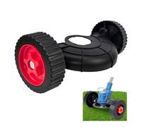 Lawn Mower Auxiliary Strimmer Wheels Attachment, Adjustable String Trimmer Support Wheel With Guard, Grass Trimmer Support, Lawn Mower Accessories for Home Lawns Garden Farm Yard Outdoor Patio