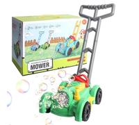 Lawn Mower Bubble Machine for - Automatic Bubble Makers Toys with Light and Sound | Sunny Days Entertainment Mosed Blow Blower, Leak Proof Automatic Bubble Maker T