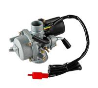 Lawn Mower Carburetor 50cc for PIAGGIO SFERA 50 JOG50 QUARTZ 25 ZIP TPH Including E-Choke Cold Starter Motorcycle Carburetor 17.5mm
