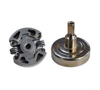 Lawn Mower Clutch Drum Kit, Clutch Drum Kit Replacement, with Clutch Assembly Brush Cutter Replacement Parts for FS38 For FS40 For FS45 For FS46