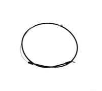 Lawn Mower Control Cable for Honda- 51.25 Inch Z-Bend Ends Replacement Part- Compatible with GCV160LA0-S3B 12A-B2AQ701 Models- Black METALs Engine Accessory