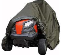 Lawn Mower Cover With Adjustable Hem Cord, Waterproof, Windproof, Anti-UV, Heavy Duty Rip Proof 210D Oxford Fabric Walk Behind Lawnmower(Grün,XX-Large)