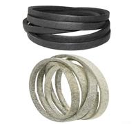 Lawn Mower Deck Belt Made of Aramid Material, Fits Models Starting from Serial Number 670000, Perfect for Heavy Duty Use (gray)