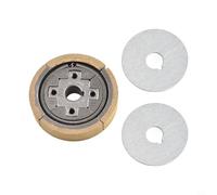 Lawn Mower Engine Clutch 15mm x 80mm Metal with Gasket for EH12 EH12-2D/2B for Mikasa MT-72FW Motor Generator (1 set)