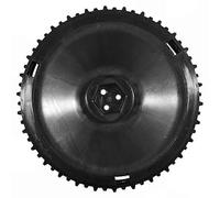 Lawn Mower Front Wheel Compatible with Gardena R38Li R40Li R45Li R50Li R70Li R80L Robot Lawn Mower | 574465104 574465101 Black
