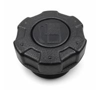 Lawn Mower Fuel Cap 1 Pc - 5.5 cm Black Replacement Tank Cover | Replaces Lost Or Worn Covers, Scalloped Hand Grip, Deep Internal Thread, Fuel Symbol, For Size-Matched Garden Equipment