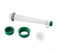 Lawn Mower Fuel Spout and Parts Cap Kit with Flexible ABS Replacement Nozzle Vent Cap and Stopper for Rubbermaid Kolpin Gott Jerry Can 1L Mix Bottle Garden Outdoor Use