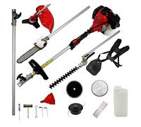 Lawn Mower Gasoline Engine 1.75KW 52cc Garden Hedge Trimmer 5 in Petrol Strimmer Chainsaw Brush Cutter