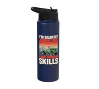 Lawn Mower Mowing Grass Cutter Lawnmower Rotary Yard Garden Stainless Steel Insulated Water Bottle