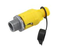 Lawn Mower Oil Drain Valve 125-508 Quick Change M16x1.25mm 3/8in-18 NPT Compatible with for Craftsman Yard Tractor Model 181654