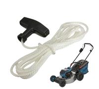 Lawn Mower Pull Cord - Durable Start Rope Handle, Replacement Power Tool Accessories, Lawn Mower State Rope, Garden Trimmer Part for Repair Maintenance | For Use of Lawn Mower House Garden Equipment