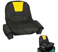 Lawn Mower Seat Cover for Spartan Mowers RZ-HD Blackout 2024-2024 | 600D Oxford Heavy-Duty | with Large Side and Rear Mesh Storage Pockets | Reflective Trim and Elastic Hem | Riding/Zero Turn