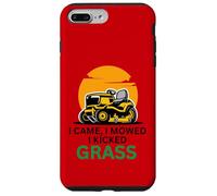 Lawn Mower Sunset I came I mowed I kicked grass. Case for iPhone 7 Plus/8 Plus