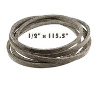 Lawn Mower Tractor Cutting Deck Blades Tranmission Drive Belt for John Deere M124895 Scotts S1742 S1642 Sabre 1542HS 1542GS 1642HS 1742HS 1742GS 42" Deck 1/2" x 115.5" Made with Kevlar