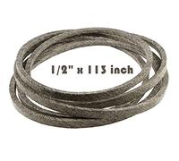 Lawn Mower Tractor Deck Drive Belt for MTD/Cub Cadet 754-04137, 754-04137A, 954-04047, 954-04137, 954-04137A, 954-04137B,Toro 119-8819 1/2" x 113" Made with Kevlar