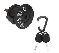 Lawn Mower Tractor Ignition Switch with Key - 5 Terminals 925-04228(A) | Easy to Install, Long Life | Compatible with MTD, Husqvarna, Ariens, Craftsman | Saves Repair Costs (B)