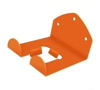 Lawn Mower Wall Mount, Metal Garden Tool Holders for Arrange Tools on the Floor Maintaining a Tidy Environment Heavy Duty Lawn Mower Hanger(Orange)