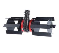 Lawn Mower Wheel Replacement - High Performance Plough Disc, Tiller Accessories | Bevel Mounting Cutter, Floor Cleaning, Deep Tillage for Digging, Loosening, Home Professionals