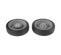 Lawn Mower Wheels for Honda HRR216, HRS216, HRT216 - 8" Diameter × 2" Width, Plastic/Rubber/Metal Construction, 1/2" Bore, 4-Piece Set (2 Front + 2 Rear)(2pcs front&rear)