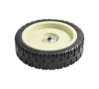 Lawn Mower Wheels Replacement 7 8 10 Inch Front Rear Black PVC Push Self-Propelled Mowing Machine Parts Accessories