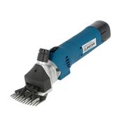 Lawn mower with 2 blade batteries Kerbl FarmClipper Akku2 ovins