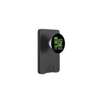 Lawn Mowing Mower Dad Mr Mow it All Landscaper Gardener Gift PopSockets PopWallet for MagSafe